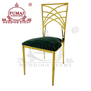 Chaises de caméléon de cadre d'acier inoxydable d'or élégant d'événement de luxe - Product Image 4