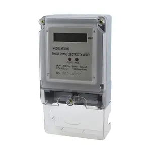 YEM313DS Fabriek Eenfase Digitale Elektronische Watt Uur Energie Meter