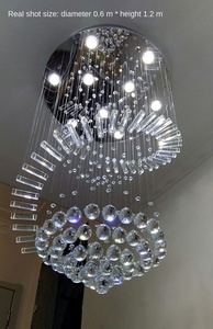 Fábrica China <span class=keywords><strong>Chelier</strong></span> moderno para techos altos Luz de techo Sala de estar Candelabros y luces colgantes a buen precio - Product Image 2