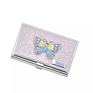 新款时尚产品闪光可爱装饰女性卡护理铝名片夹 - Product Image 6