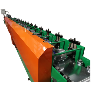 מכונת עיצוב מתכת מסוג רולר פורמינג מדויקת בהתאמה אישית של RELIANCE עבור ייצור פלטות רשת T לדלתות תריס - Product Image 4