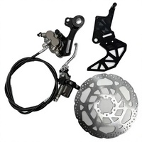 Kit de conversion de frein arrière Talaria Light en alliage d'aluminium, kit de freinage ultra performant, système de freinage arrière Talaria X3 Lbx, levier de frein arrière