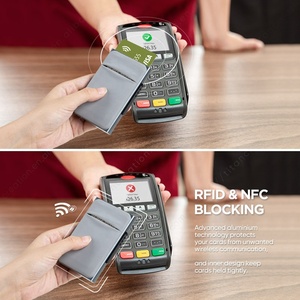 กระเป๋าสตางค์แบบป๊อปอัพอลูมิเนียม TILONSTAR TWM107c ป้องกัน RFID สำหรับใส่บัตรประชาชนและบัตรเครดิตสำหรับผู้ชาย ขายส่งและรับผลิตตามสั่ง - Product Image 5