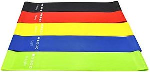 Fitness Resistance <b>Bands</b> Set Custom logo 5 Latex Rubber Elastic Mini Loop Yoga Gym Workout Hip <b>Bands</b> Exercise <b>Physio</b> - Product Image 4