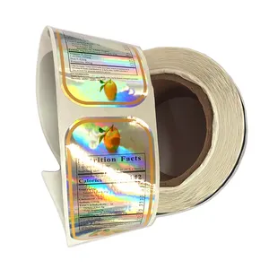Hot Sale Record Product Label Stickers Custom Printing