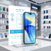 Lámina Protectora de Pantalla Universal para Teléfono Móvil y Reloj, Hidrogel TPU HD Transparente, para Máquina de Corte y Plotter