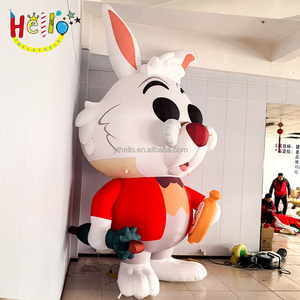 Công viên chủ đề trang trí phim hoạt hình thỏ trắng nhân vật <span class=keywords><strong>Inflatable</strong></span> linh vật <span class=keywords><strong>Alice</strong></span> <span class=keywords><strong>Wonderland</strong></span> - Product Image 4