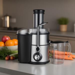 Extracteur de jus centrifuge DB 50 Oz. Extracteur de jus multifonction électrique pour fruits et légumes entiers, lame en acier inoxydable, boîtier en plastique - Product Image 2