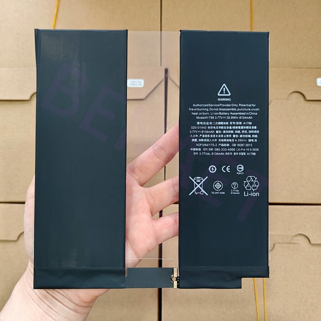 High Quality 8134mAh Replacement Tablet Battery for iPad Pro 10.5 2017 A1798 A1701 A1709 A1852 A2134 Lithium Polymer Battery