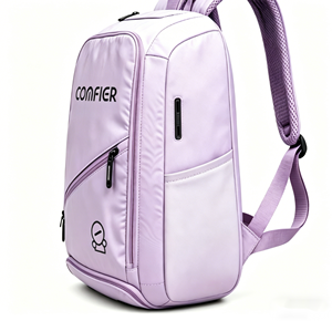 Large Capacity Waterproof Fashion Pickleball Backpack with USB Port & <b>Multi</b> <b>Compartments</b> for Training - Product Image 4