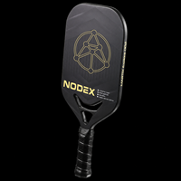Raquette de pickleball NODEX USAPA légère en carbone avec revêtement anti-friction sans bordure personnalisée