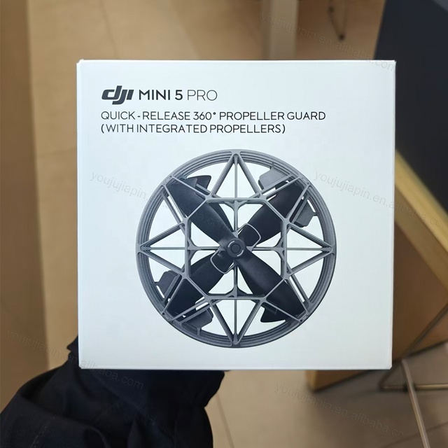 DJI Mini 5 Pro Drone Quick-Release 360° Propeller Guard (with Integrated Propellers) Protective Ring Cage Drones Accessories