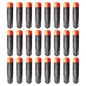 Boy favorite hot selling weapon toy 36 pcs round all purpose cartridge for all soft shot guns 24 pcs