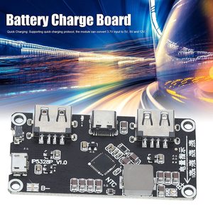แผงวงจรชาร์จเร็วสำหรับมือถือ DIY,IP5328P โมดูลชาร์จแบตเตอรี่เร็ว3.7V ถึง<span class=keywords><strong>5V</strong></span> 9V <span class=keywords><strong>12V</strong></span> - Product Image 3