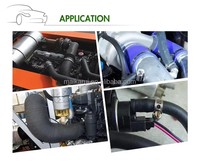 Tuyau de radiateur en silicone pour voiture et camion, résistant aux hautes températures (180 degrés), en forme de U