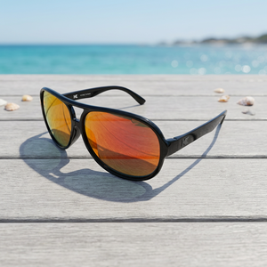 Classic Women's Fashion <b>Sunglasses</b> with Mirror Lenses Full Rim Frame Scratch Resistance - Product Image 2