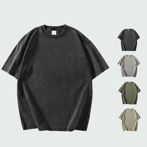 Camiseta de algodón de alta calidad en oferta, varios colores, venta al por mayor, fabricante de camisetas con logotipo personalizado, camisetas oversize de algodón para hombre - Product Image 2