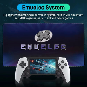 Console de jeu portable rétro M25, écran IPS de 4,3 pouces, EmuELEC RK3566, double joystick, WiFi, 20000 jeux préchargés, prend en charge PS1 <span class=keywords><strong>PSP</strong></span> - Product Image 4