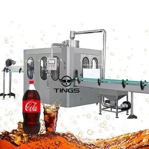 Máquina de producción de agua embotellada carbonatada completamente automática