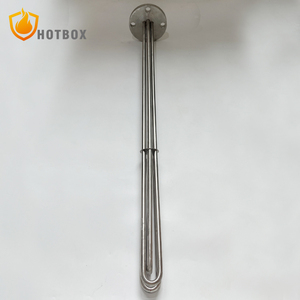גוף חימום חשמלי מצינור נירוסטה אינקולוי 415VAC עם אוגן למערכת מבשלת, גוף חימום טבילה - Product Image 6