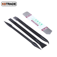 Kit d'outils de réparation téléphone, outils de réparation pour téléphones portables, barre métallique démonter le pied de biche, outil d'ouverture d'écran pour iPhone 3 4 en 1