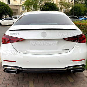 สปอยเลอร์ท้ายรถสปอยเลอร์สำหรับ Mercedes-Benz C-Class C200 W206 C43 C300 C260 C63 AMG ตัวถังท้ายรถสปอยเลอร์ฝากระโปรงหลัง - Product Image 3