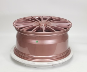 Jantes en alliage d'aluminium forgé, multi-branches, or rose, PCD ET personnalisé pour <span class=keywords><strong>Mercedes</strong></span> Benz, roues de voiture de 15 à 24 pouces - Product Image 1