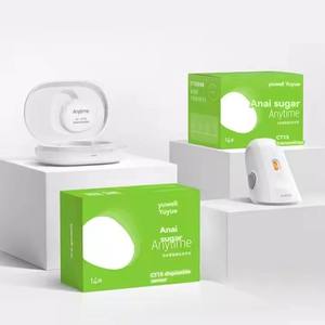 यूवेल कभी भी ct3 cgm निरंतर रक्त ग्लूकोज निगरानी प्रणाली सेंसर ट्रांसमीटर गतिशील मधुमेह परीक्षण उपकरण - Product Image 4