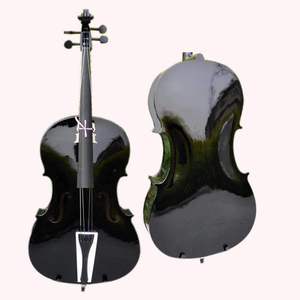 Cello en bois massif, tige en bois de tilleul de haute qualité, plusieurs couleurs et modèles complets, fournisseur de fabricants, couleur - Product Image 6