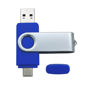 Biểu tượng tùy chỉnh xoay USB <span class=keywords><strong>Flash</strong></span> Drive 8GB 16GB Type-C PENDRIVE 32GB 3.0 2.0 <span class=keywords><strong>Memory</strong></span> <span class=keywords><strong>Stick</strong></span> 64GB USB-C cho Iphone 17/16/15 - Product Image 4