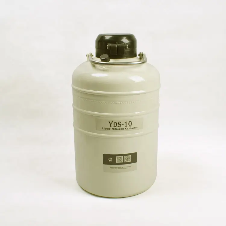 YDS-10 termo azoto liquido di piccola capacità serbatoi di sperma 10 litri