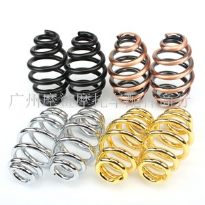 เบาะรองนั่งมอเตอร์ไซค์โมชาร์กพร้อมโครงเหล็กสปริงรูปตัววีแบบกลมสำหรับการดัดแปลงฮาร์เลย์ - Product Image 5