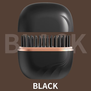 NUEVA Plancha de Pelo Portátil Inalámbrica para Viajes, Hogar y Hotel, Diseño Antiestático con Iones Negativos, <span class=keywords><strong>Cepillo</strong></span> de Nailon Eléctrico Ideal para Viajar - Product Image 3