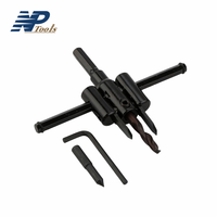 Naipu Kit de coupe circulaire réglable en métal pour bois, 30-130/200/300mm, outil de bricolage pour le travail du bois