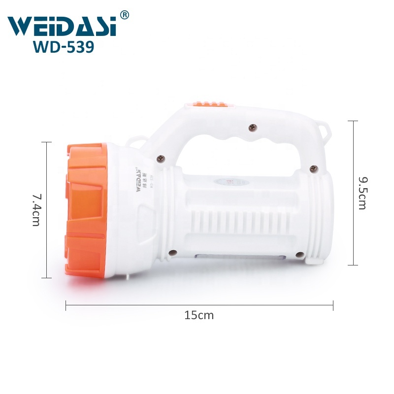 weidasi a mené le projecteur rechargeable tenu dans la main léger de recherche pour la chasse