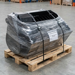 Godet mélangeur de béton hydraulique pour <span class=keywords><strong>mini</strong></span>-chargeuse, attache rapide universelle pour travaux de construction, en acier NM400 - Product Image 6