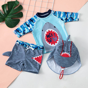 Maillots de bain pour enfants, bébés, 3 pièces, maillot de bain pour garçons, marque 2022 - Product Image 3