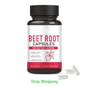 Produtos de Dropshipping Suplemento Nutricional Vegetariano Cápsulas de Beterraba Extrato Herbal Raiz de Beterraba Aloe Vera Vitamina Ativa - Product Image 1