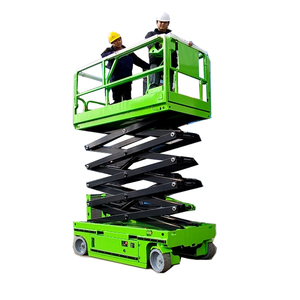 פלטפורמת להרים מספריים ניידת עם גלגלים 6m 8m 10m 10m 12 מ 'הרמת הידראולי עבור מלונות חומר פלדה 380v מתח - Product Image 1