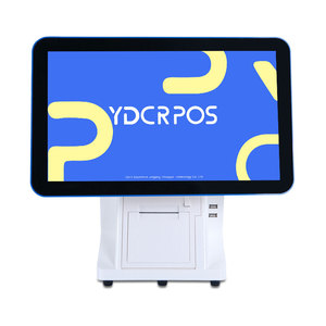 Caliente 15 ''Windows caja registradora todo en un sistema POS para venta al por menor tienda de teléfonos móviles Hotel lotería supermercado Cheker precio - Product Image 5
