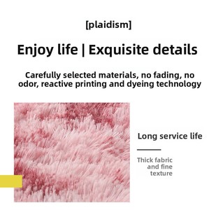 <span class=keywords><strong>Tapis</strong></span> ronds de luxe modernes, doux et soyeux, vert et blanc, pour chambre et salon, grands et volumineux, en peluche et moelleux - Product Image 6