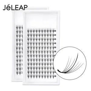 Bán buôn mỏng gốc Spike PREMADE Fan Lash 5D 7D 9D 0.05 0.07 Hàn Quốc lụa J Curl C D Curl wispy lỏng trước khi thực hiện mở rộng lông mi