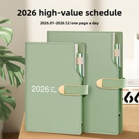 Agenda A5 2026 : Carnet de planification efficace 365 jours avec logo personnalisé - Cadeau