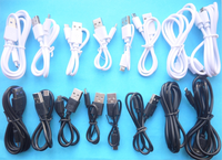 30CM 50CM 2A Câble Micro USB Blanc Noir Type-c Câble de charge pour téléphone Android Câble USB court