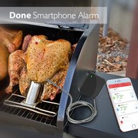 Vente Flash Hypersynes EasyBBQ NanoL OEM/ODM Mini Thermomètre Numérique à Lecture Instantanée pour Viande avec Écran LED et Application de Graphiques de Température