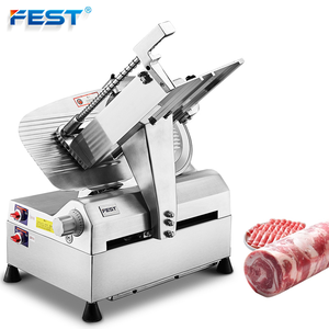 Machine à trancher la viande électrique commerciale la plus <span class=keywords><strong>populaire</strong></span> de 13 pouces pour la fabrication de bacon, les restaurants, les boucheries et les restaurants de fondue - Product Image 1