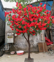 Ornement de centre de table de mariage, arbre en soie artificielle, arbre de fleurs de phénix, grand arbre