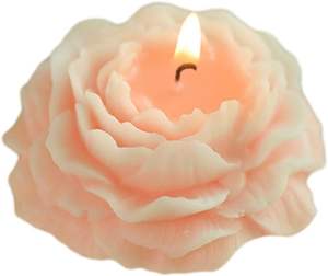 Moule en silicone 3D fait main pour fleurs de pivoine décoratives, idéal pour savons, bougies, bricolage, aromathérapie, parfums, cadeaux de mariage et pour les amoureux - Product Image 1