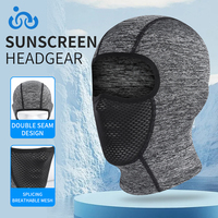 Cagoule d'été pour moto et vélo, séchage rapide, avec trou pour lunettes, masque facial intégré, vente en gros d'usine, chapeau personnalisé pour adulte