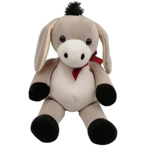 Commercio all'ingrosso personalizzato super morbido confortevole di alta qualità prezzo di fabbrica peluche asino morbido cuscino farcito